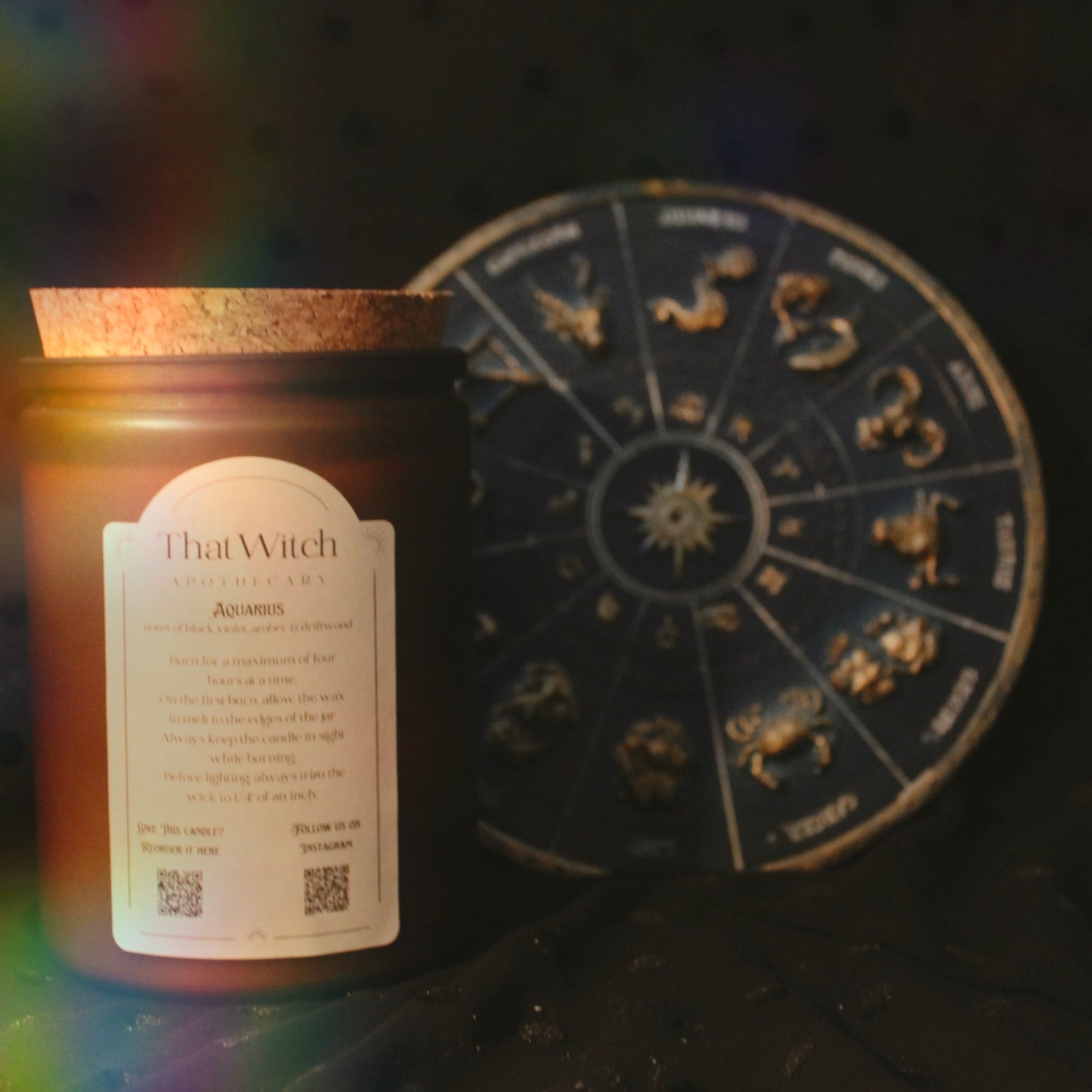 Aquarius Candle