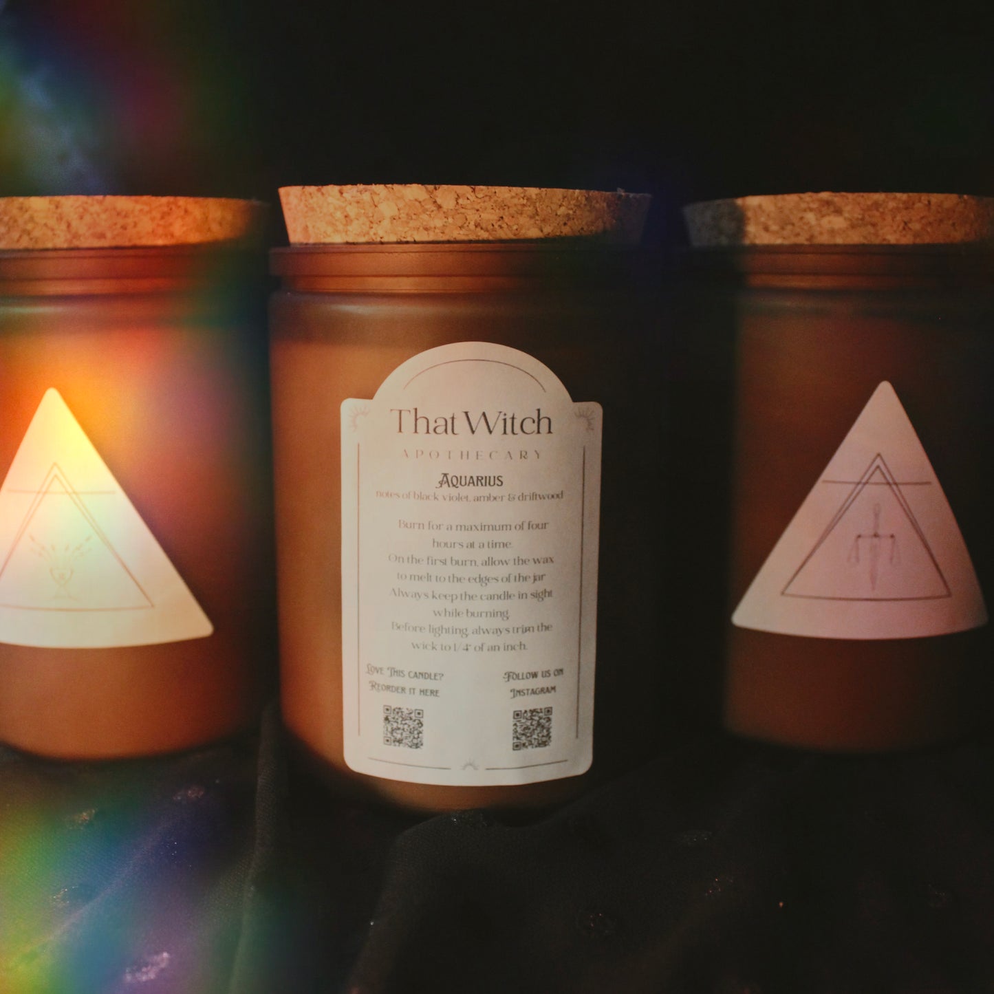 Aquarius Candle
