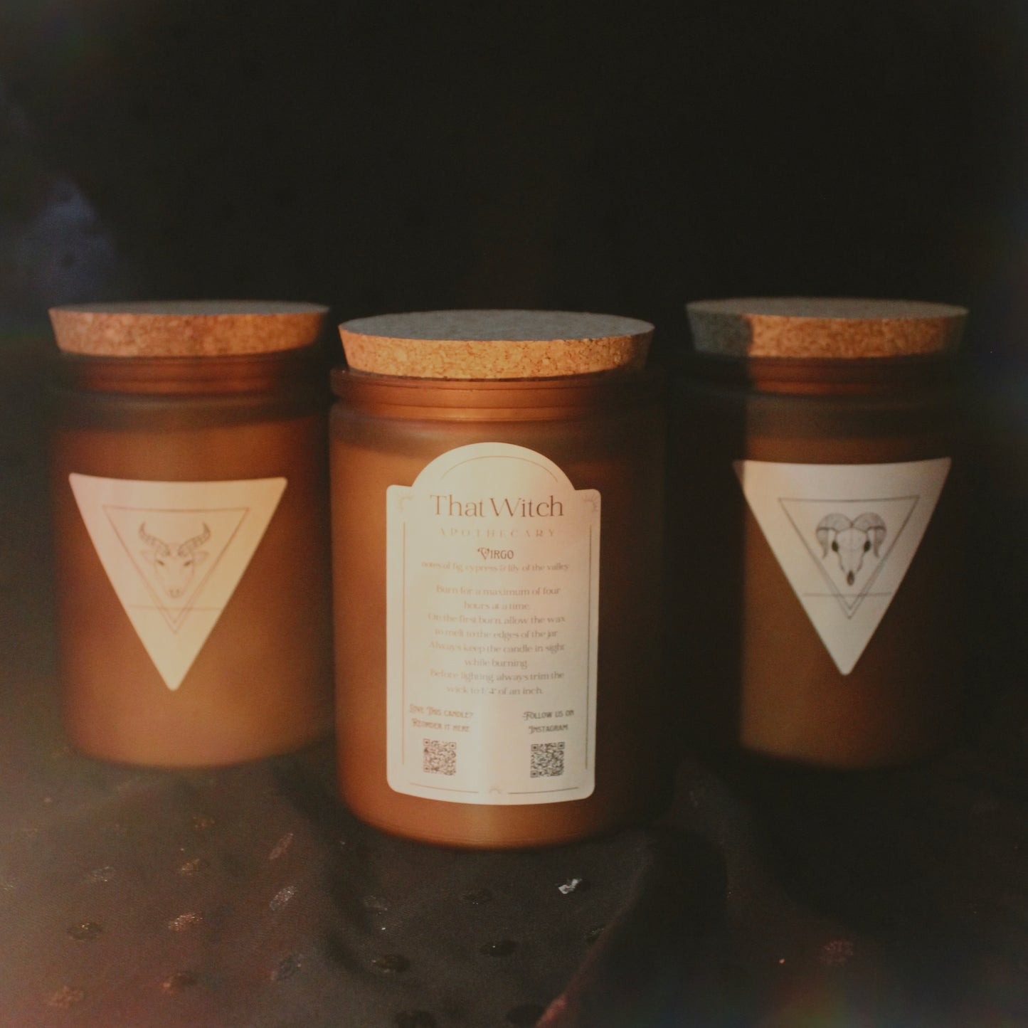 Virgo Candle