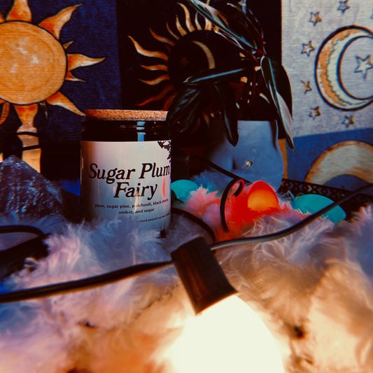 Sugar Plum Fairy Candle