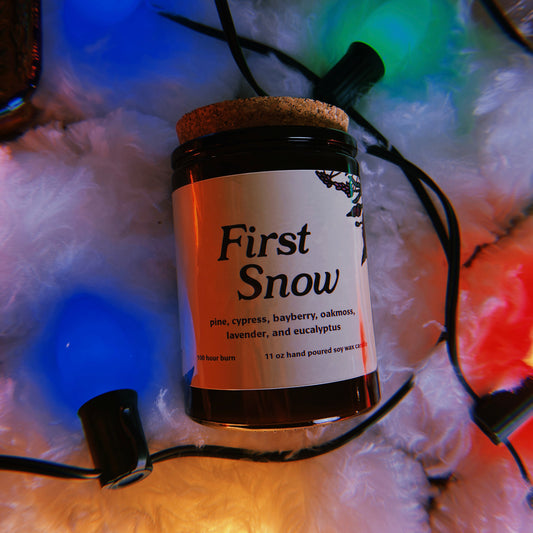 First Snow Candle