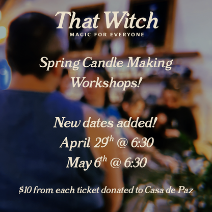 Candle Making Workshop!