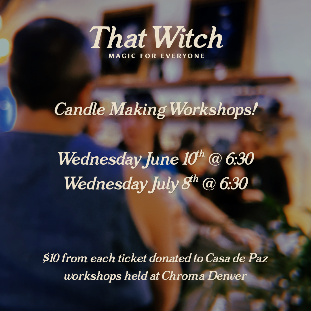 Candle Making Workshop!