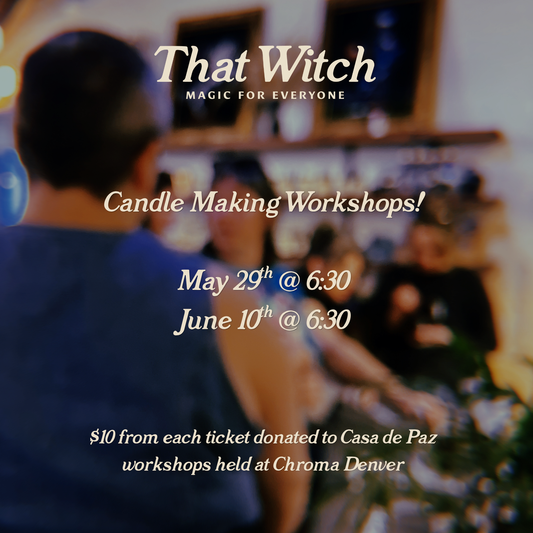 Candle Making Workshop!