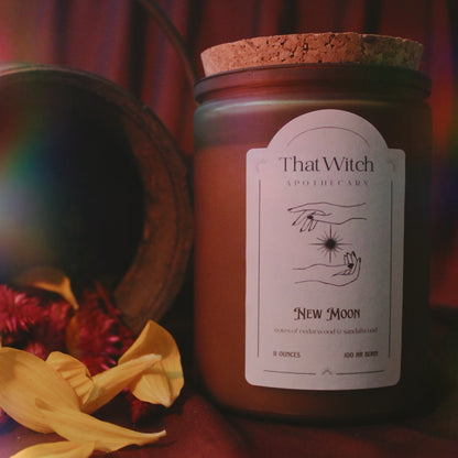 New Moon Candle